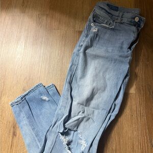 American Eagle Outfitters Light Blue Boyfriend Jeans